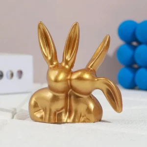 Rabbit Show Pieces for Home Decor Living Room Garden Decorative Items | Cute Animals Showpieces Gift Item for Decoration